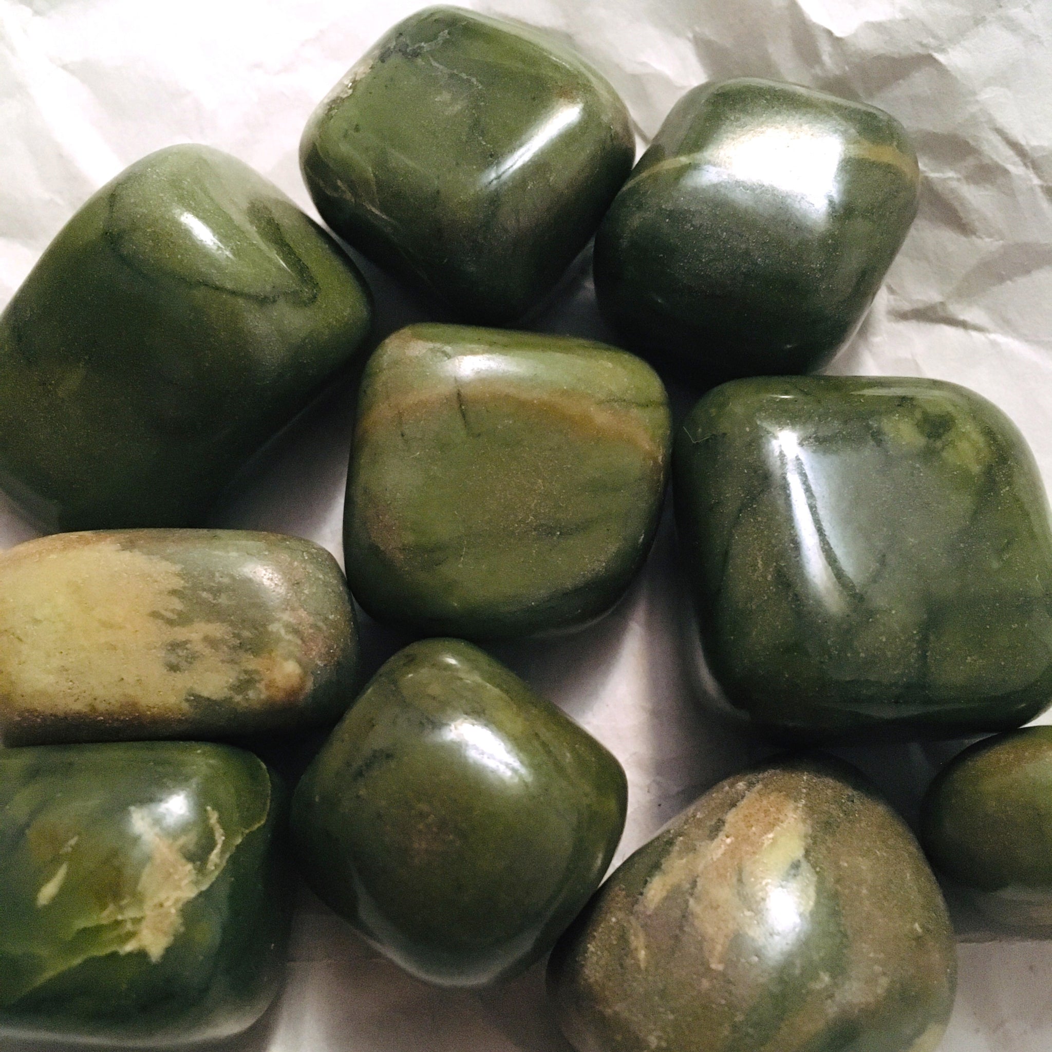Australian Jade Tumbled