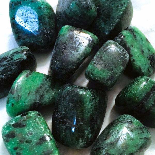 Ruby Zoisite Tumbled