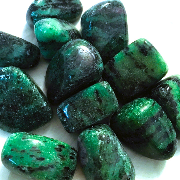 Ruby Zoisite Tumbled