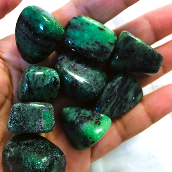 Ruby Zoisite Tumbled