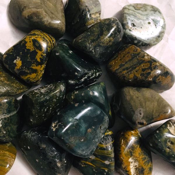 Orbicular Jasper Tumbled