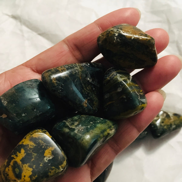 Orbicular Jasper Tumbled