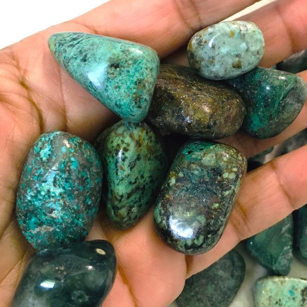 African Turquoise Tumbled