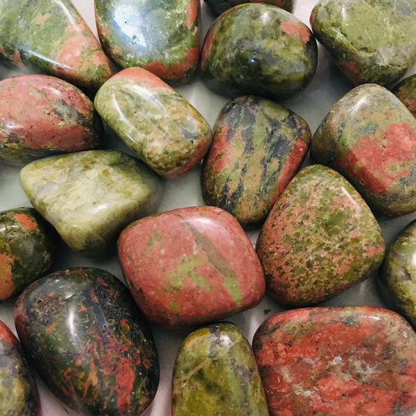 Unakite Jasper Tumbled