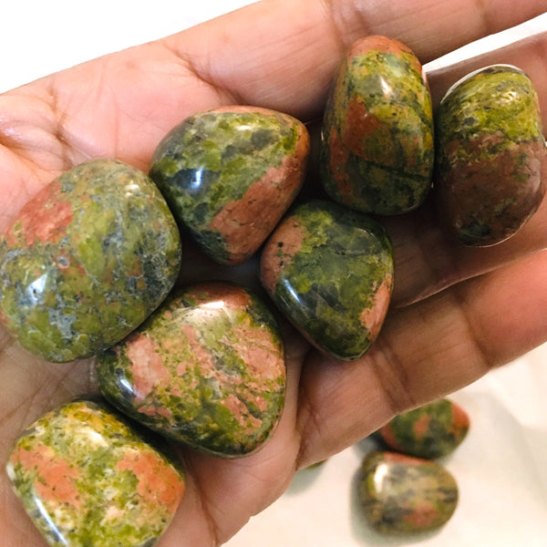 Unakite Jasper Tumbled