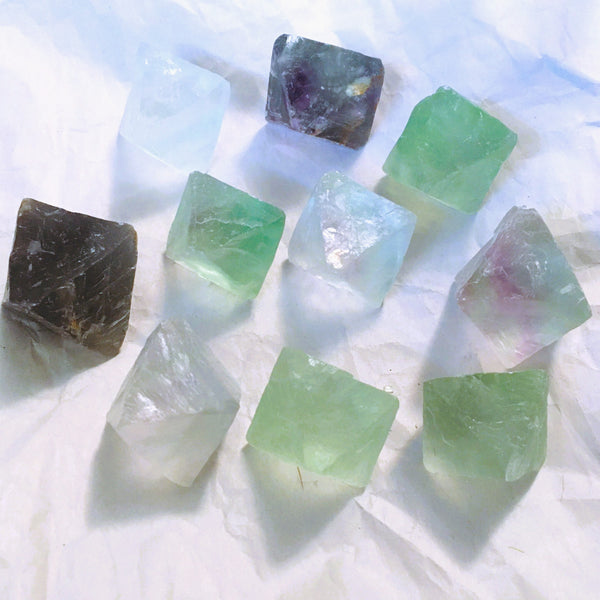 Fluorite Octahedron