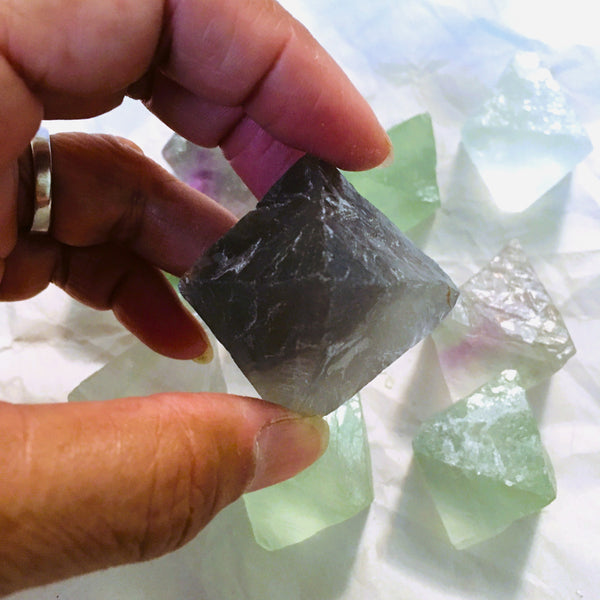 Fluorite Octahedron