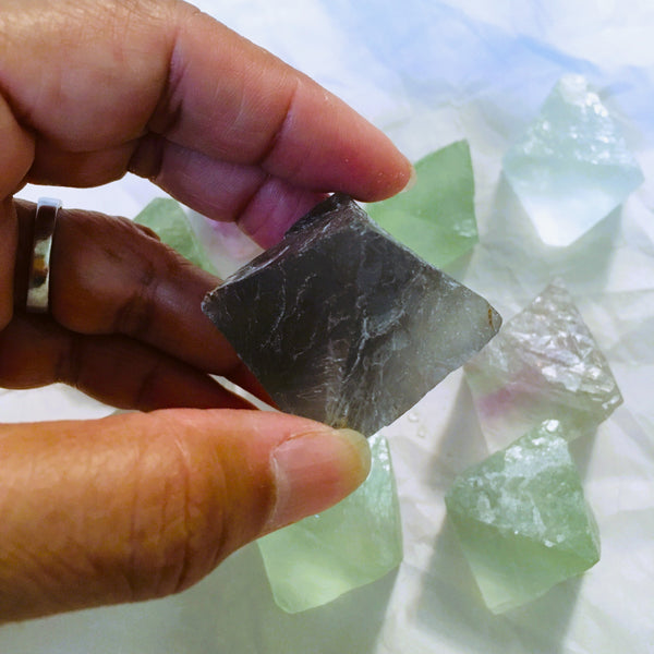 Fluorite Octahedron