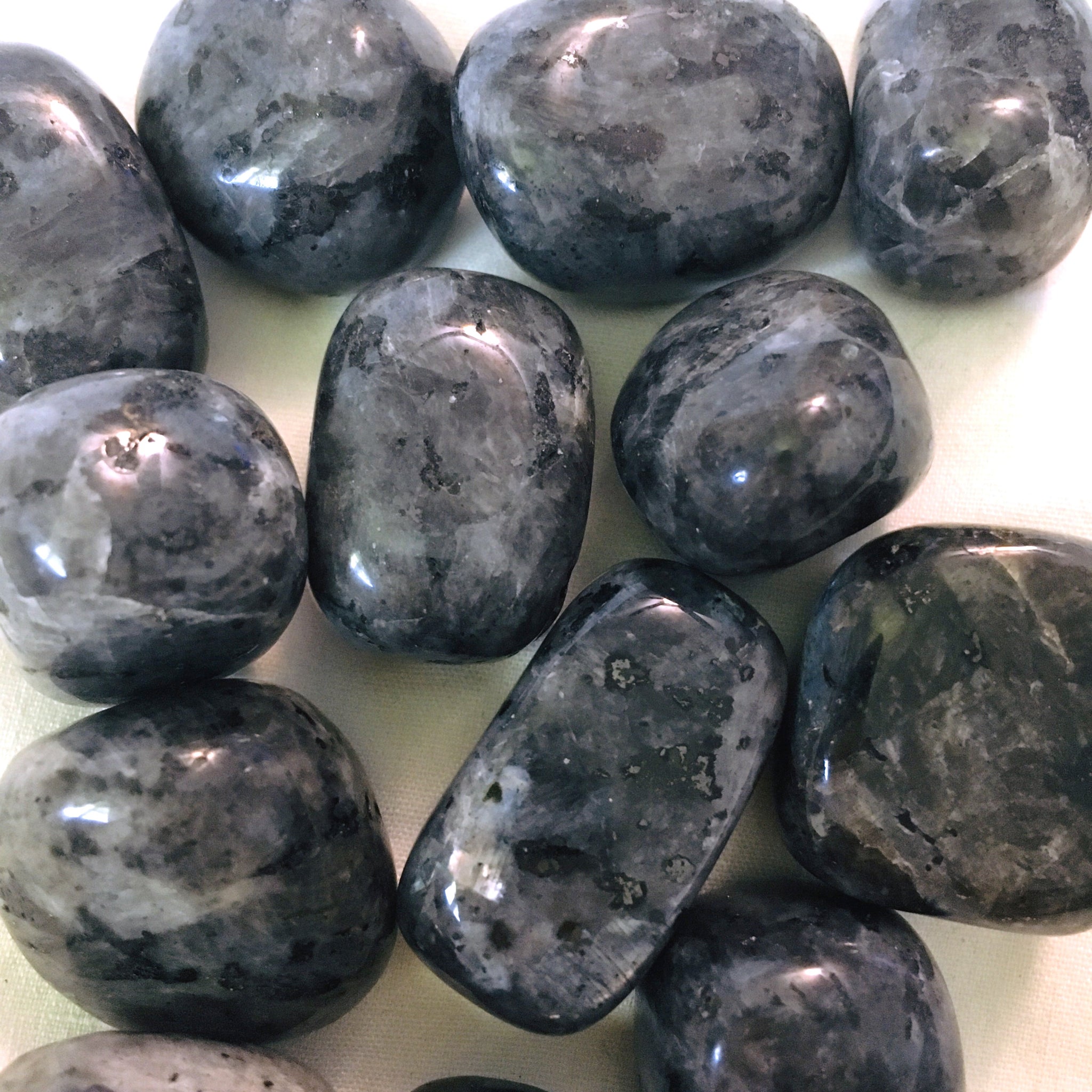 Larvikite Tumbled