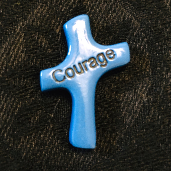 Courage Pocket Cross Token