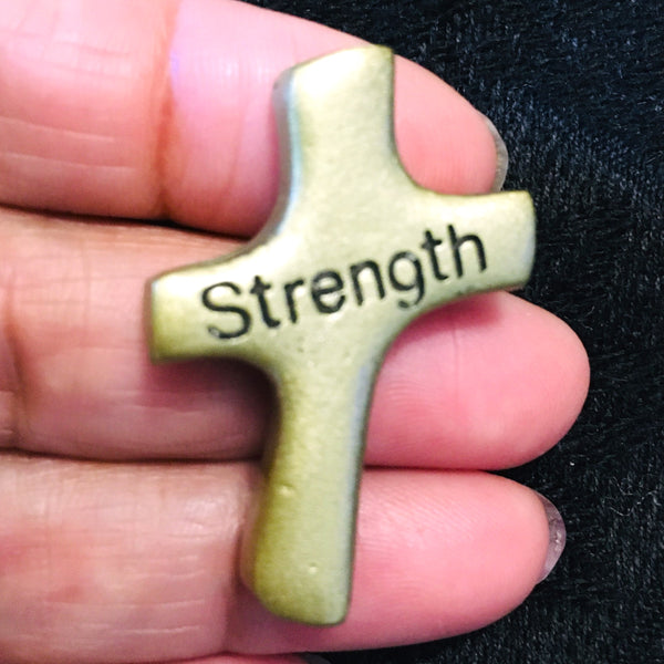 Strength Pocket Cross Token