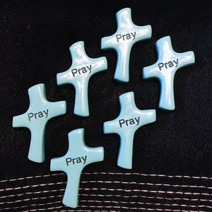 Pray Pocket Cross Token