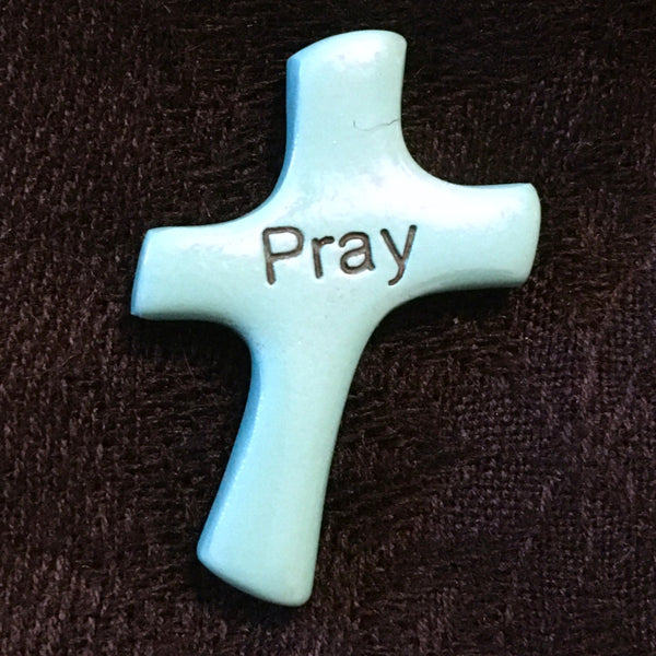 Pray Pocket Cross Token
