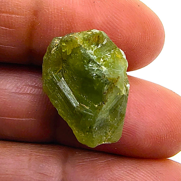 Peridot natural small raw crystal
