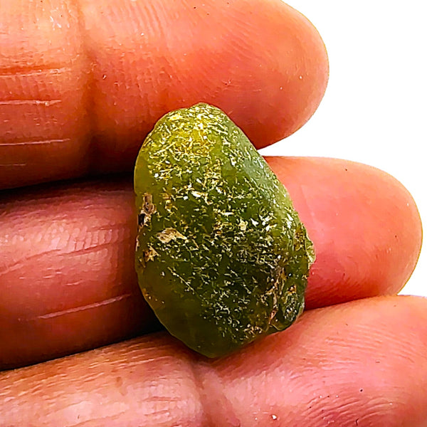 Peridot natural small raw crystal