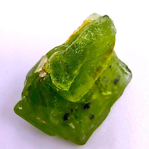 Peridot natural small raw crystal