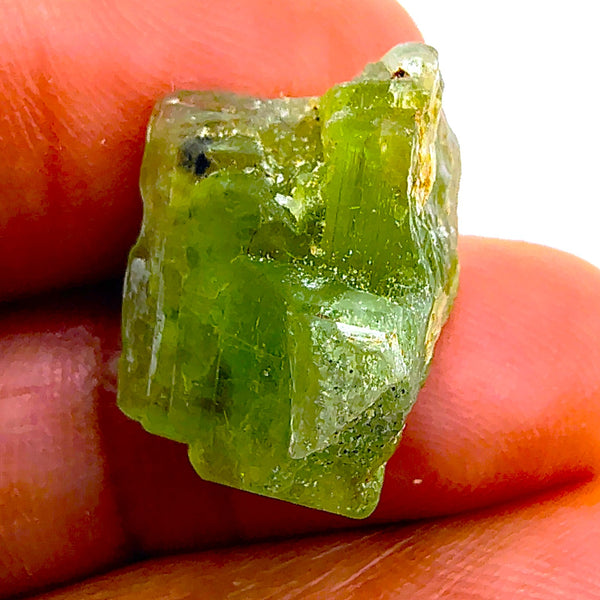 Peridot natural small raw crystal