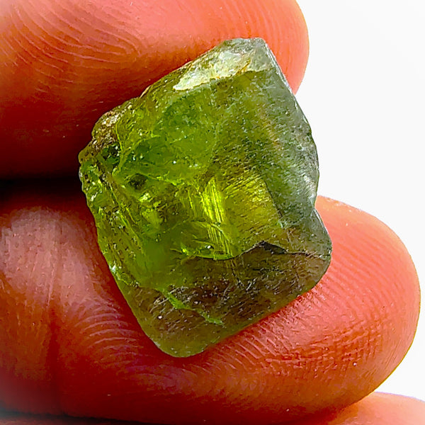 Peridot natural small raw crystal