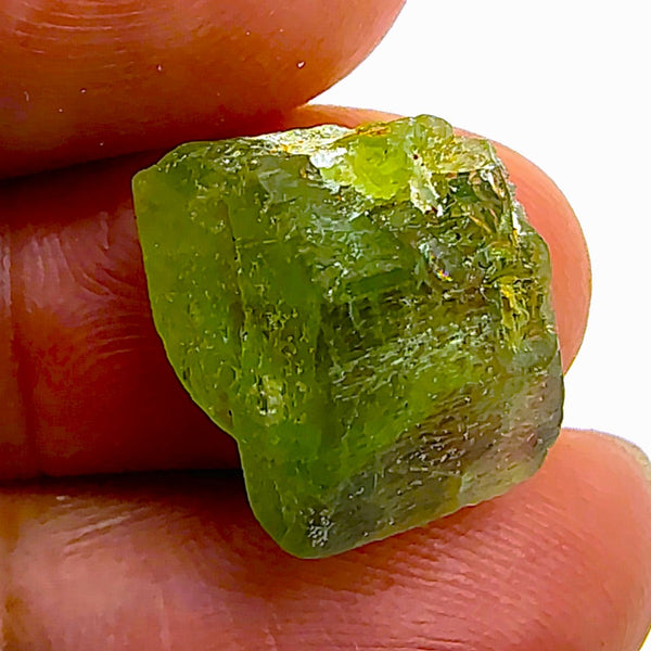 Peridot natural small raw crystal