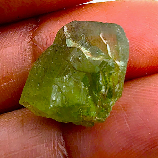 Peridot natural small raw crystal