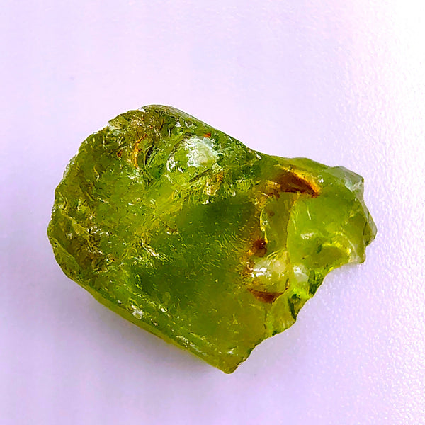 Peridot natural small raw crystal
