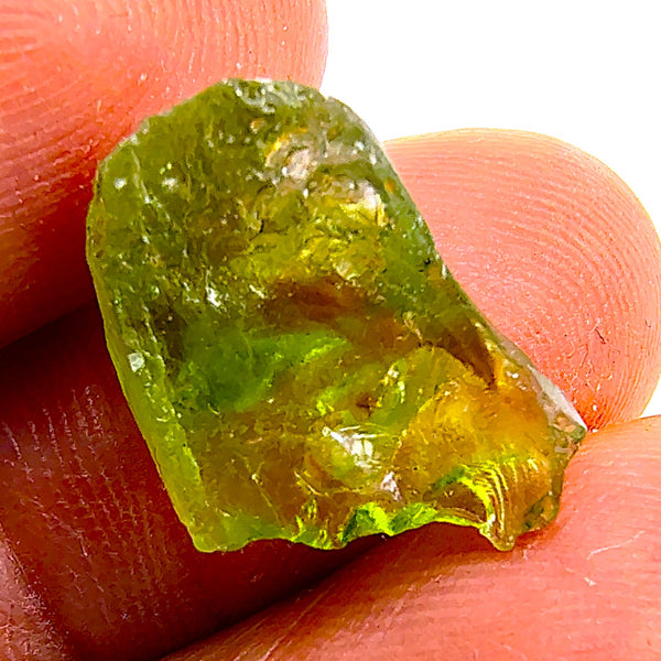 Peridot natural small raw crystal