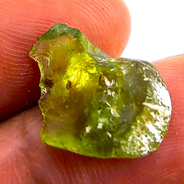 Peridot natural small raw crystal