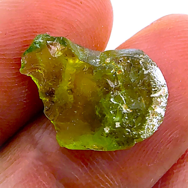 Peridot natural small raw crystal