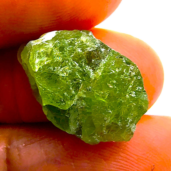 Peridot natural small raw crystal