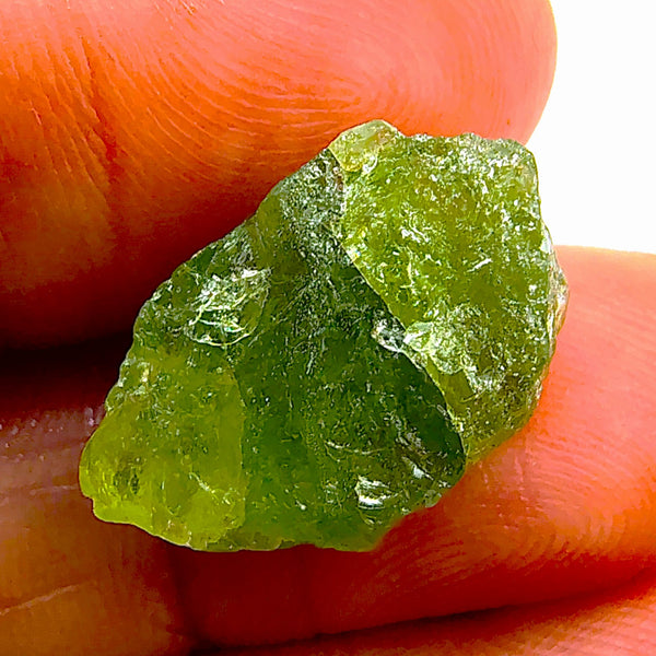 Peridot natural small raw crystal