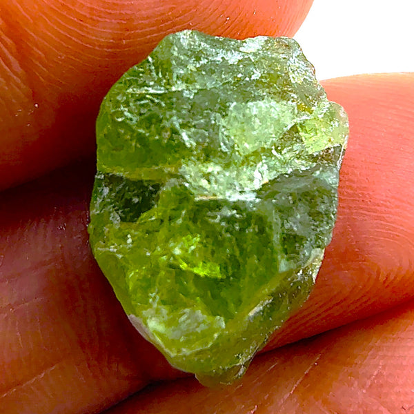 Peridot natural small raw crystal