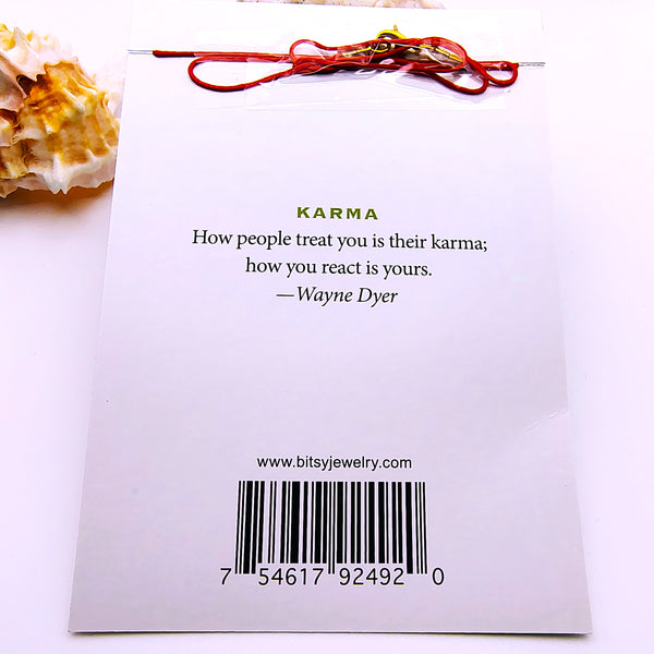 Bitsy KARMA Hamsa hand necklace 18 kt. Gold dipped