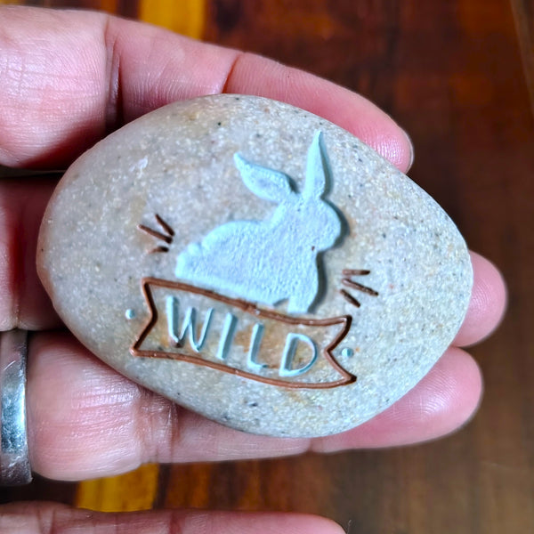 Expedition Stone "Life is a Grand Adventure - WILD" Kindness Rock