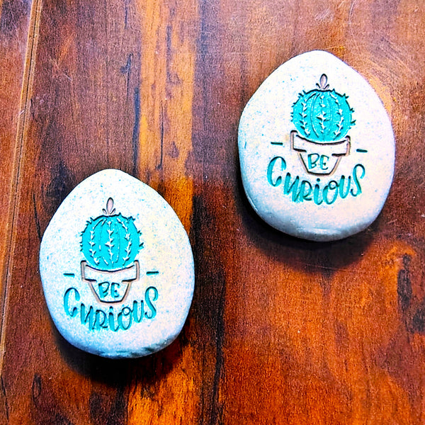 Expedition Stone "Be Curious - DARE" Kindness Rock