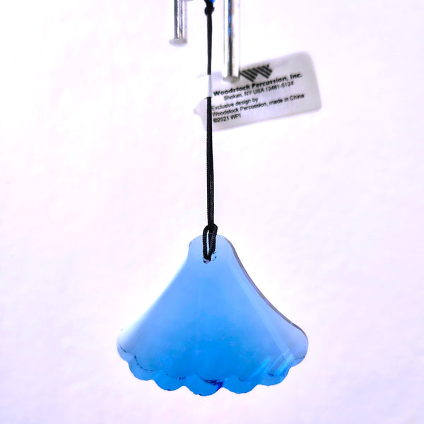 Woodstock Precious Gem Drop Chime Sapphire 10" Wind Catcher.