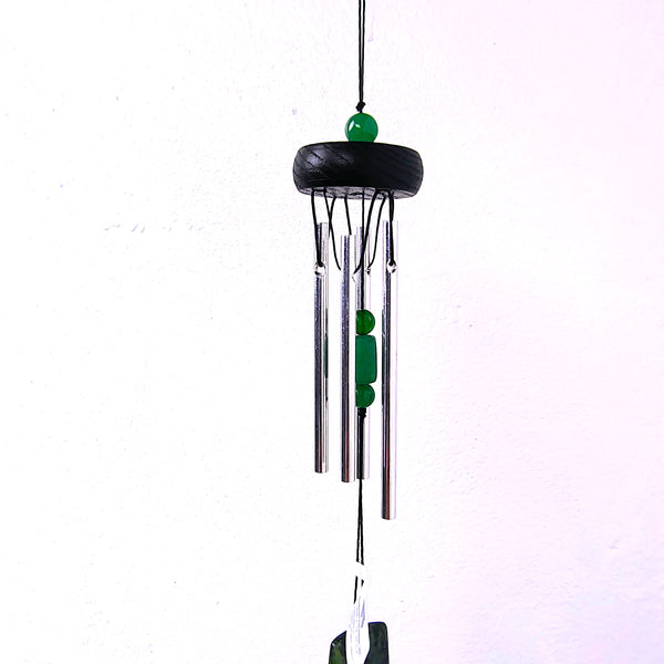 Woodstock Precious Stones Chime Jade 12" Wind Catcher.