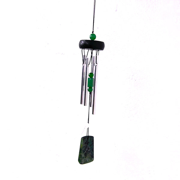 Woodstock Precious Stones Chime Jade 12" Wind Catcher.