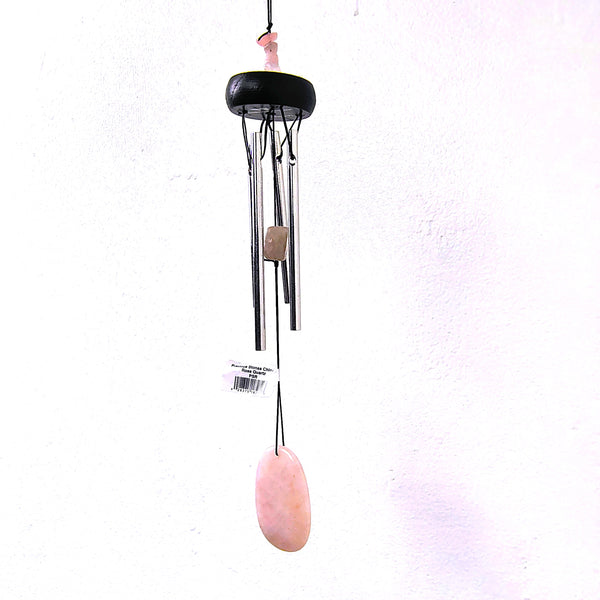 Woodstock Precious Stones Chime Rose Quartz 12" Wind Catcher.