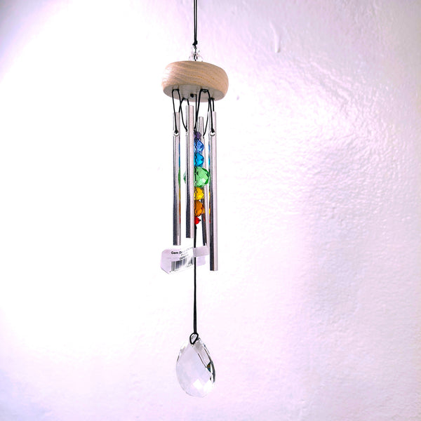 Woodstock Precious Gem Drop Chime Prism 10" Wind Catcher.