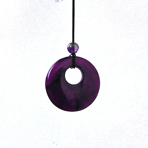 Woodstock Precious Stones Chime Amethyst 12" Wind Catcher.