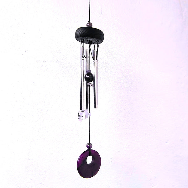 Woodstock Precious Stones Chime Amethyst 12" Wind Catcher.