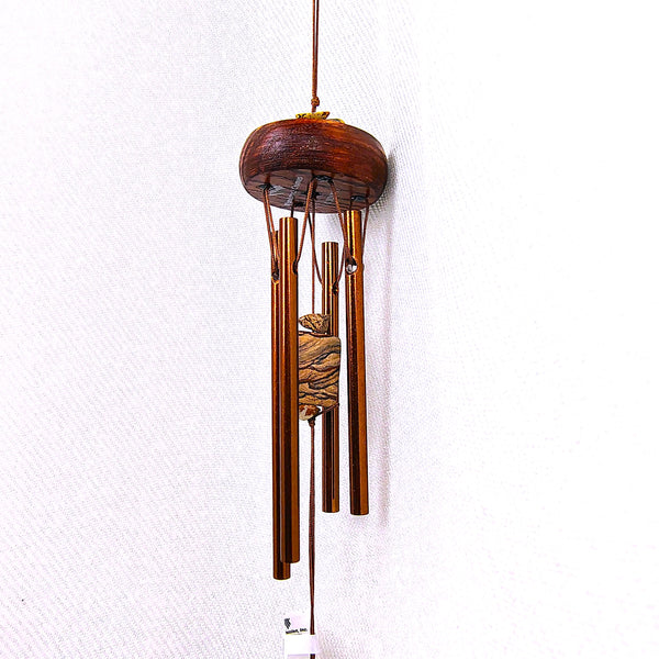 Woodstock Precious Stones Chime Prairie Jasper 12" Wind Catcher.