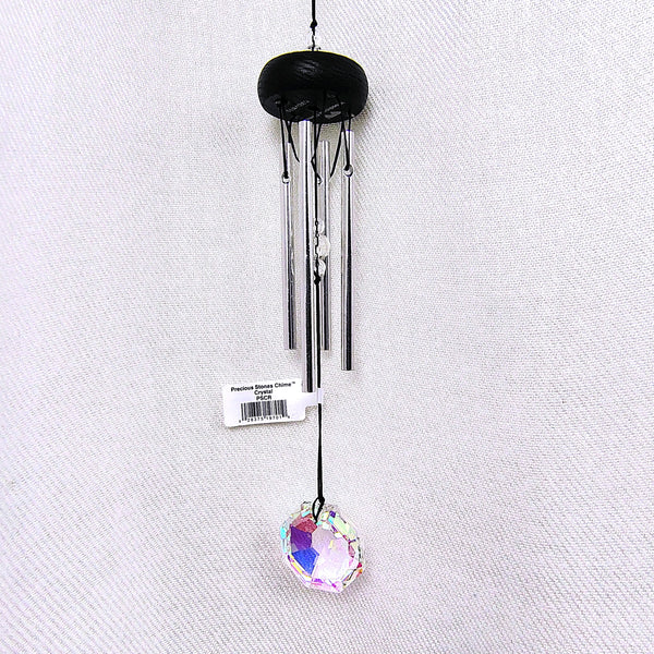 Woodstock Precious Stones Chime Crystal Wind Chimes 11"