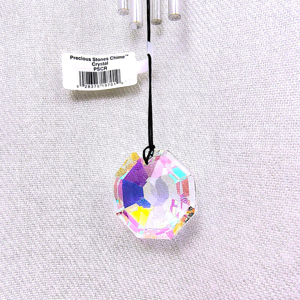 Woodstock Precious Stones Chime Crystal Wind Chimes 11"
