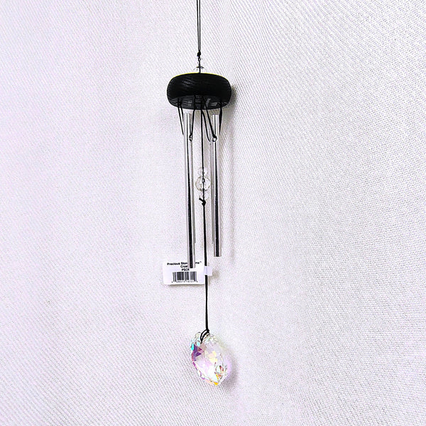 Woodstock Precious Stones Chime Crystal Wind Chimes 11"