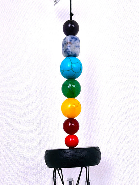 Woodstock Pocket Chakra Wind Chime 11'' Silver Wind Chime