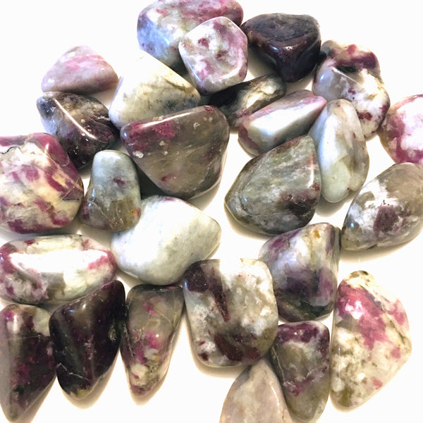 Pink Tourmaline Tumbled