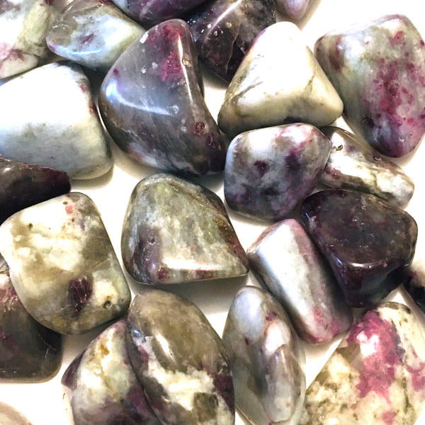Pink Tourmaline Tumbled