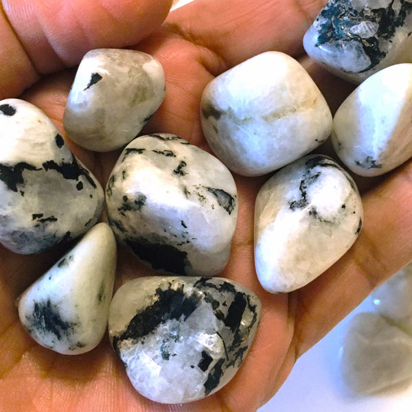 Rainbow Moonstone Tumbled