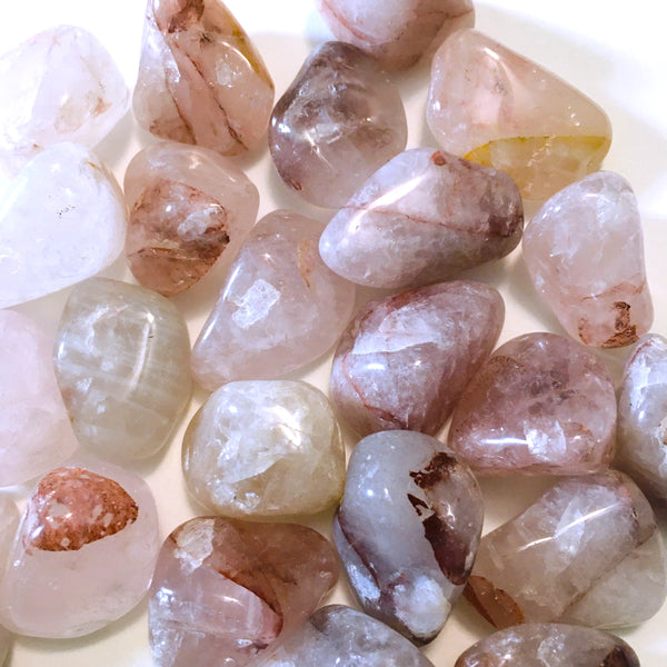 Hematoid Quartz Tumbled